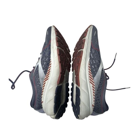 Brooks Adrenaline GTS 21 blue and red running shoes size 9 - Picture 7 of 14